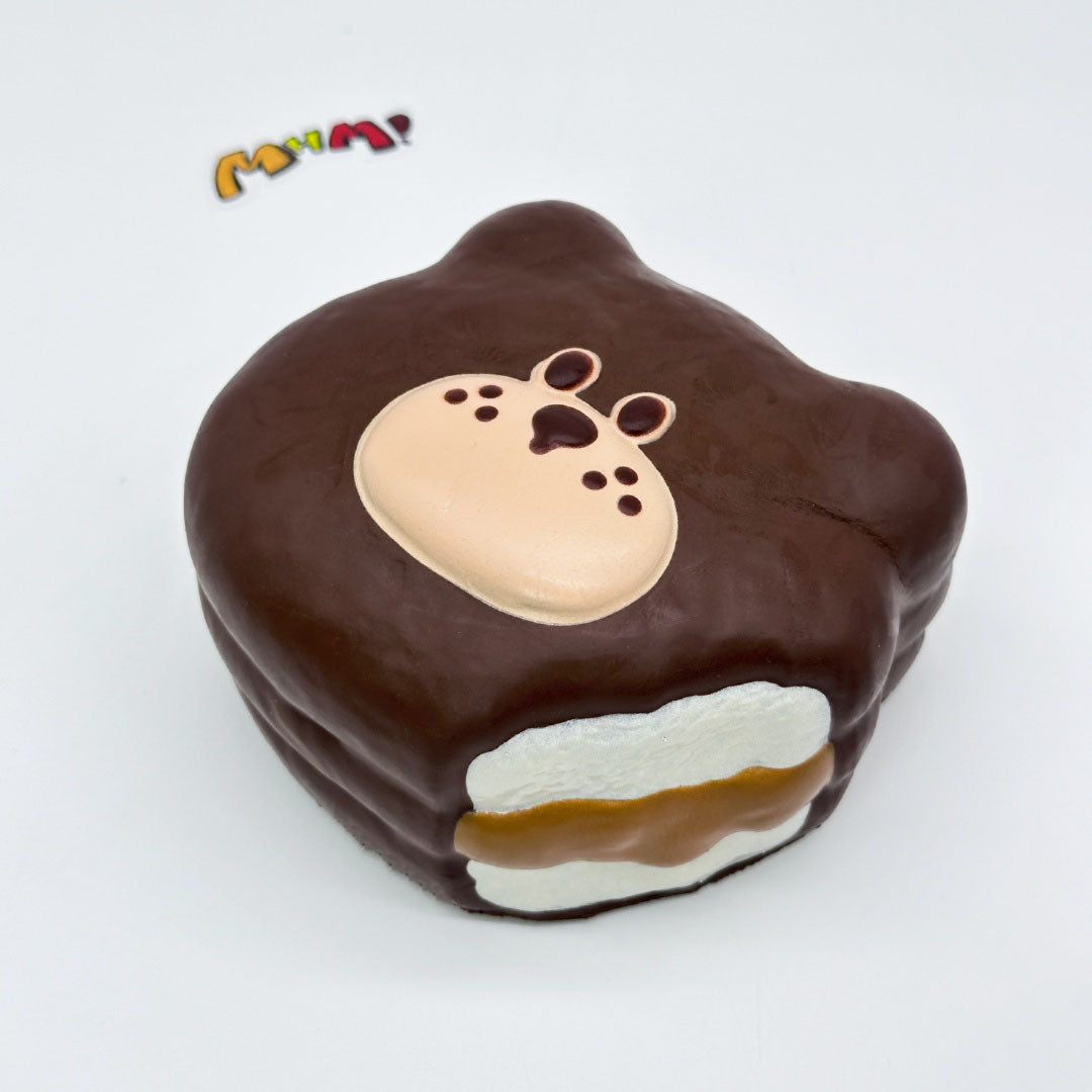 Ultra-Soft Chocolate Bear Pie Slow Rise & Irresistibly Decadent - slow rising squishy toy product photo