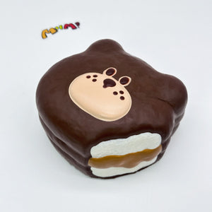 Ultra-Soft Chocolate Bear Pie Slow Rise & Irresistibly Decadent - slow rising squishy toy product photo