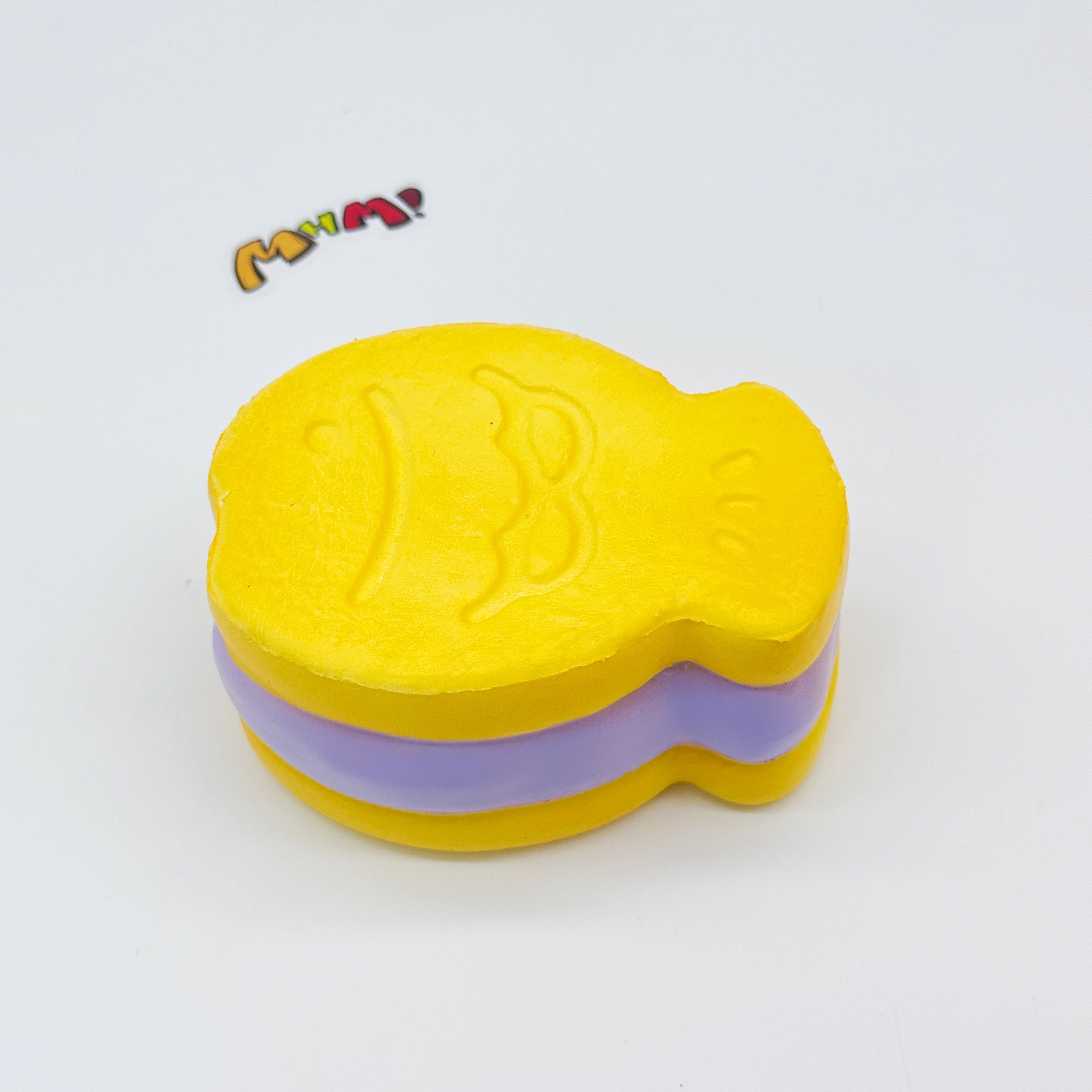 ロップイヤー　スクイーズ　黄色系 タロ/ストロベリーたい焼き ゆっくり戻るスクイーズ – MHM squishy