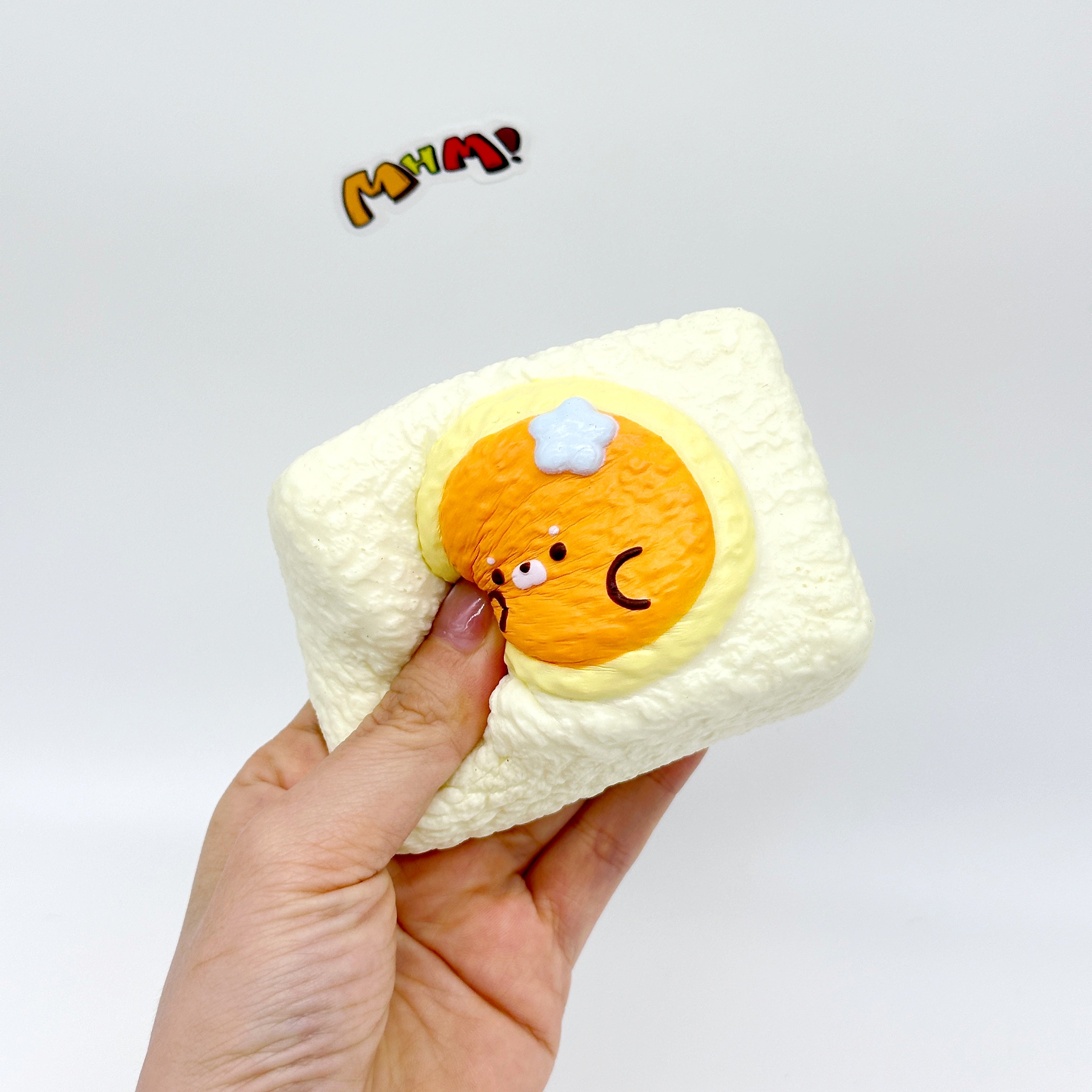Animal Face Toast Squishy 4 Styles Cherry/Orange/Green – MHM squishy
