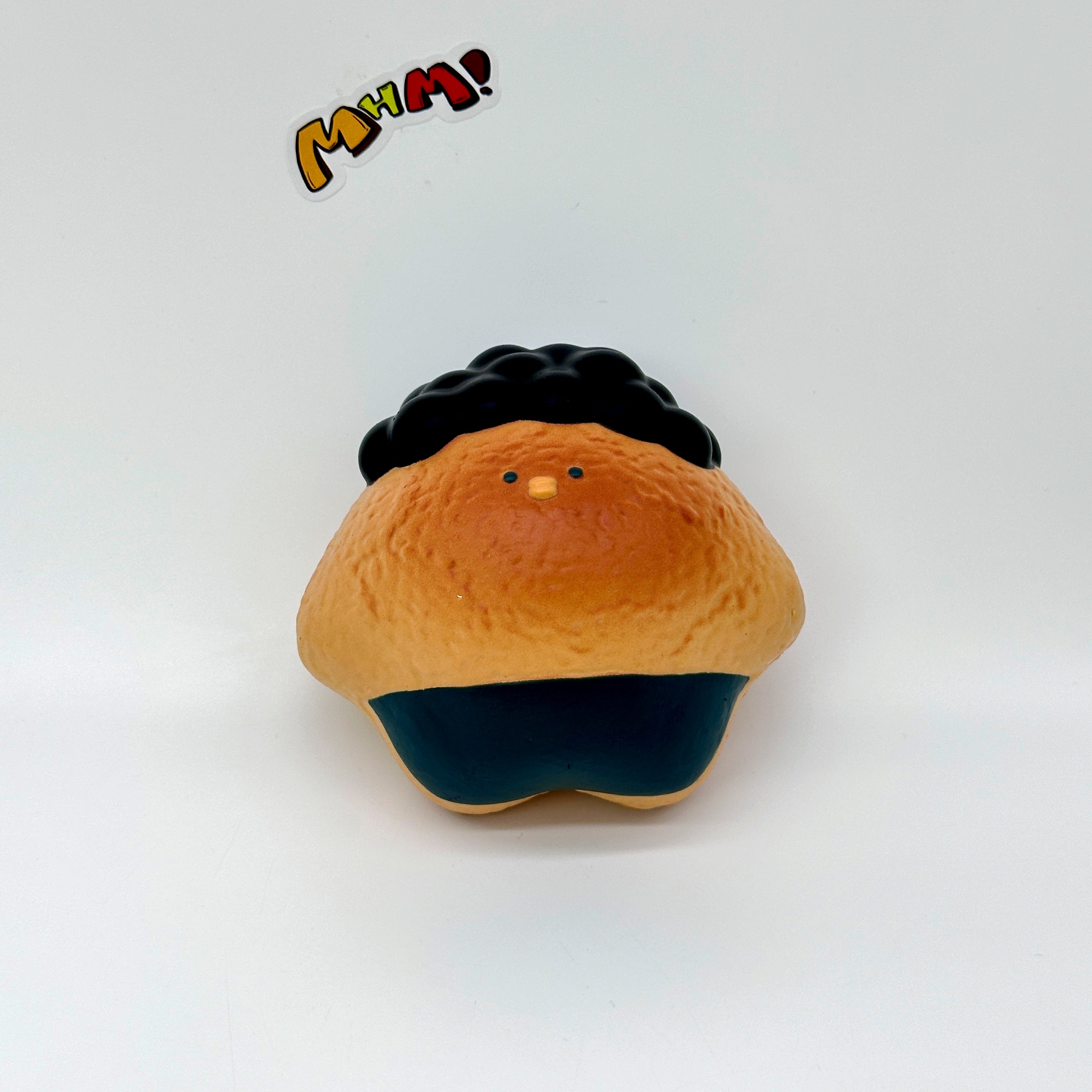 Slow recovery fish roe, salmon and chicken sushi Squishy - soft slow rise fidget toy front view