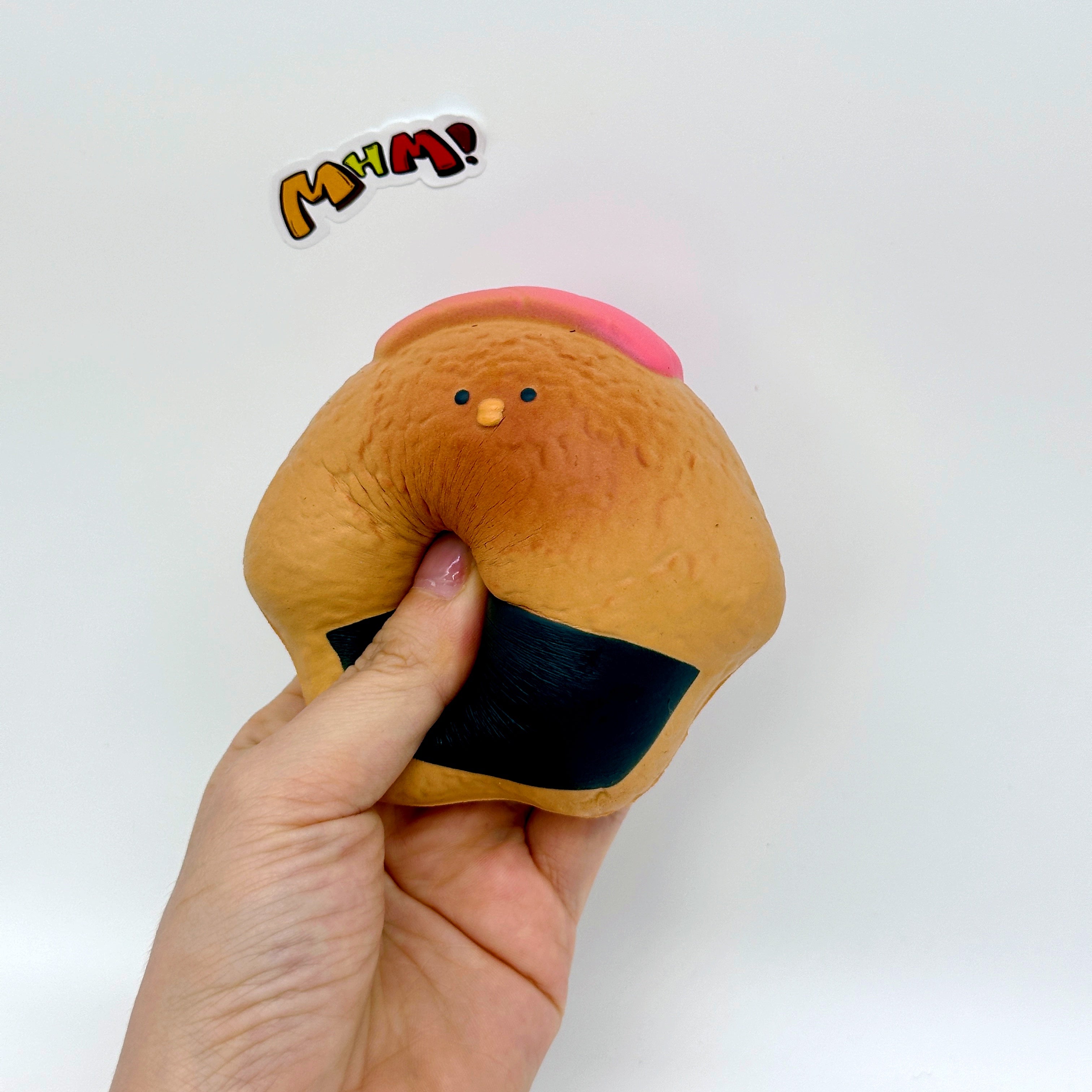 Slow recovery fish roe, salmon and chicken sushi Squishy - soft foam stress relief squeeze toy
