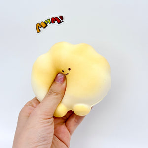 Slow Rise Rainbow Cloud Bread Squishy - soft foam stress relief squeeze toy