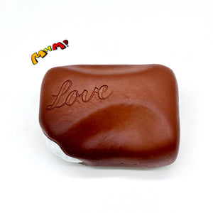 Romantic Love Stamp Chocolate Bar Fluffy Slow Rise Squeeze Toy - slow rising squishy toy product photo