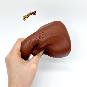 Romantic Love Stamp Chocolate Bar Fluffy Slow Rise Squeeze Toy - slow rise fidget toy texture close up