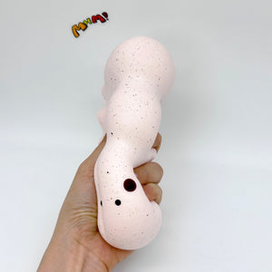 Fluffy Caterpillar Bread Squishy - kawaii squishy toy collection photo