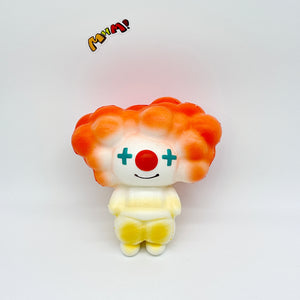 4 Colors Clown Squishy - Orange/Yellow/Green/Blue Cute Circus Slo - kawaii squishy toy close up