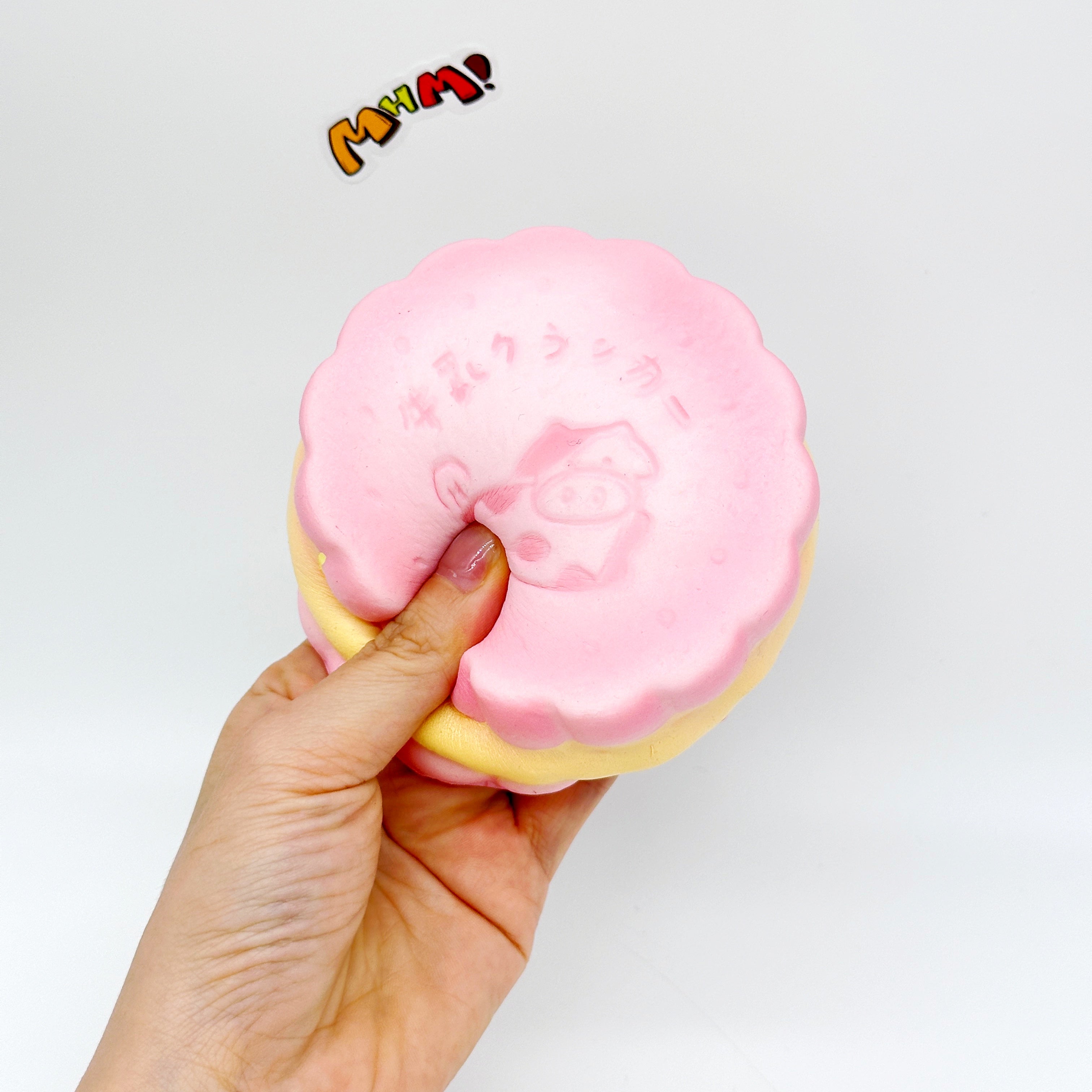Puff Milk Sandwich Cookie Squishy | Cute Japanese Snack Slow Risi - slow rise fidget toy texture close up