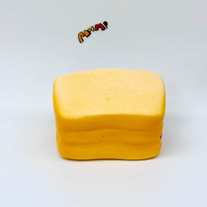 Purple Rice Bread Squishy | Cute Asian Snack Slow Rising Stress R - squishy stress relief toy detail shot
