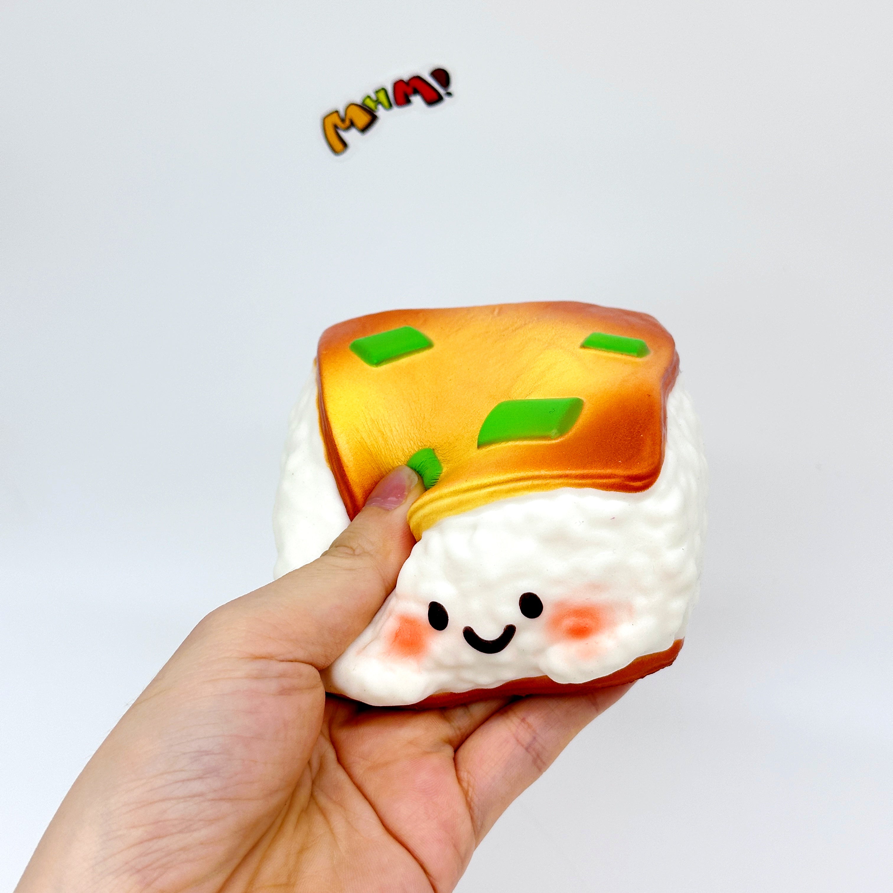 Sanxian Doupi Squishy | Cute Chinese Snack Slow Rising Stress Rel - slow rise fidget toy texture close up