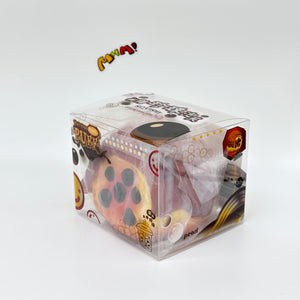 Brown Sugar Pearl Puff Squishy - Soft Cream Bun Slow Rising Squee - cute squishy toy packaging display