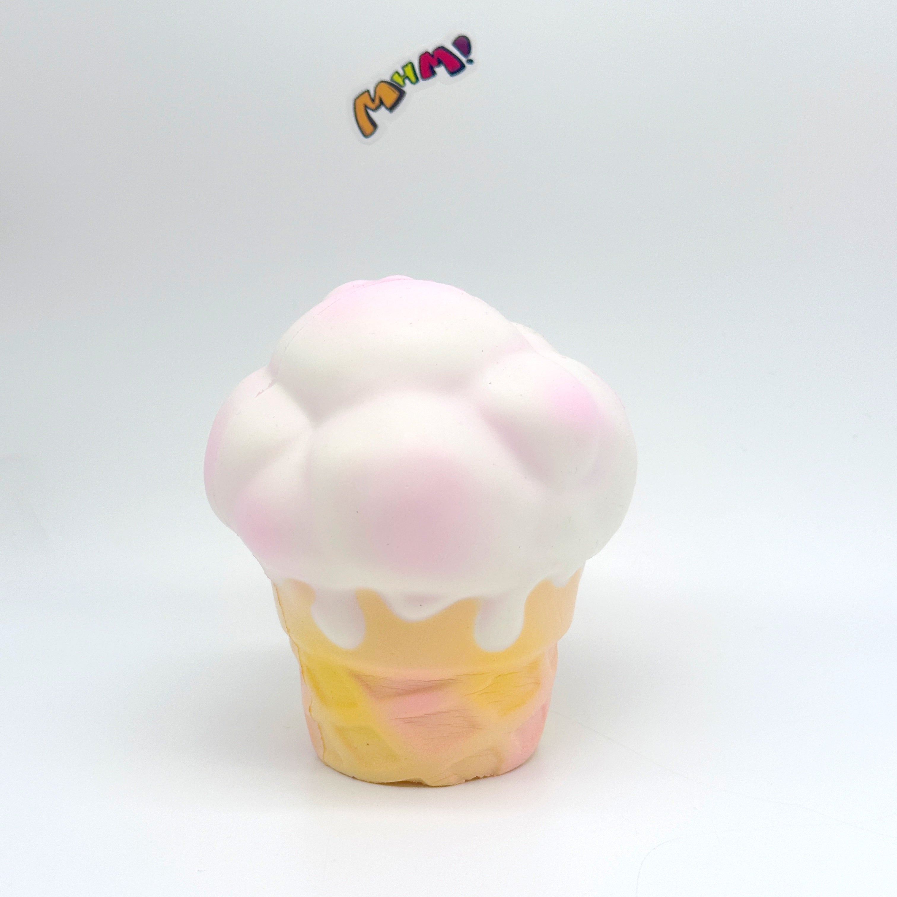 Ice Cream Bunny Squishy | Cute Rabbit Ice Cream Slow Rising Stres - squishy stress relief toy detail shot