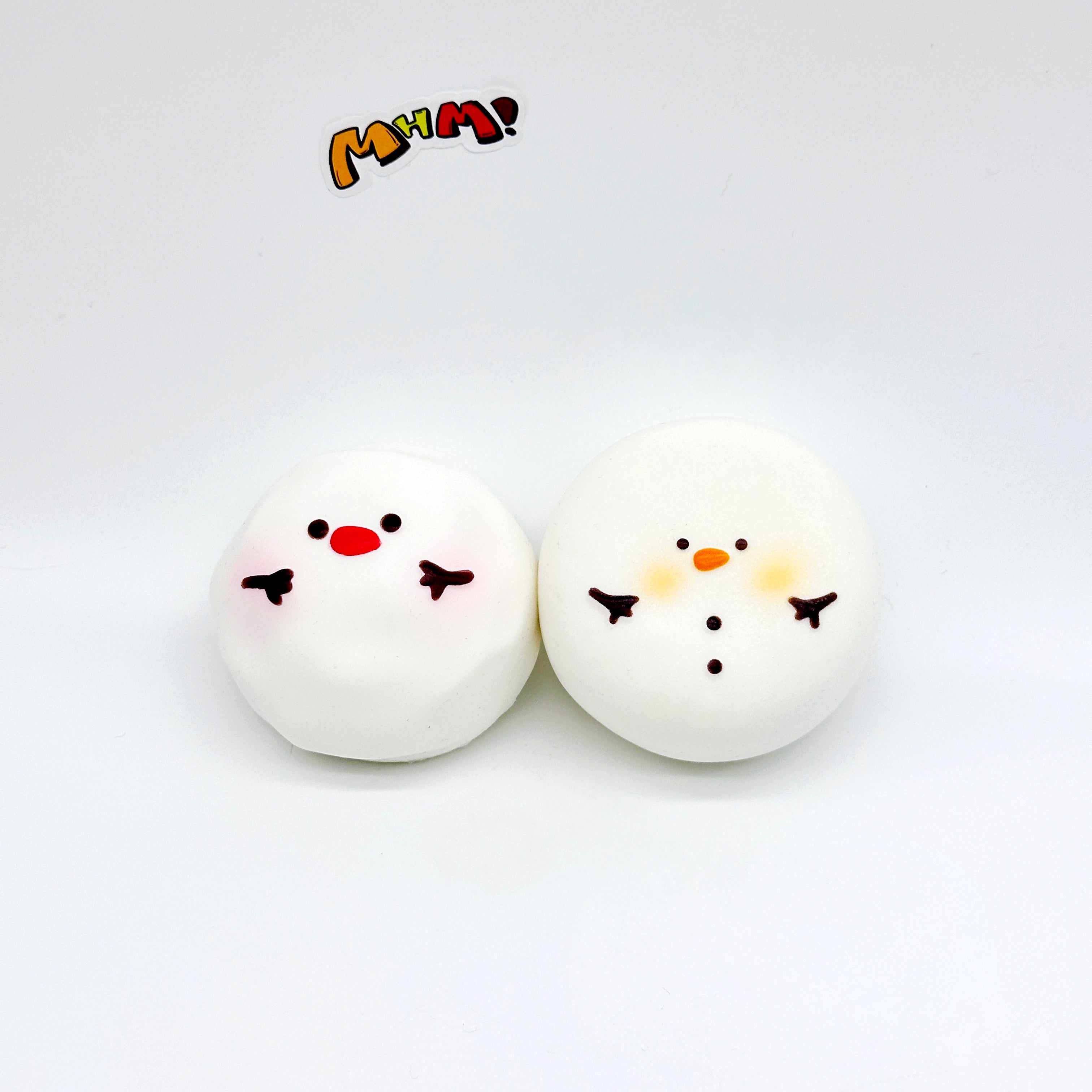 Snowman Marshmallow Squishy Blind Box | 6 Styles Winter Themed Sl - soft foam stress relief squeeze toy