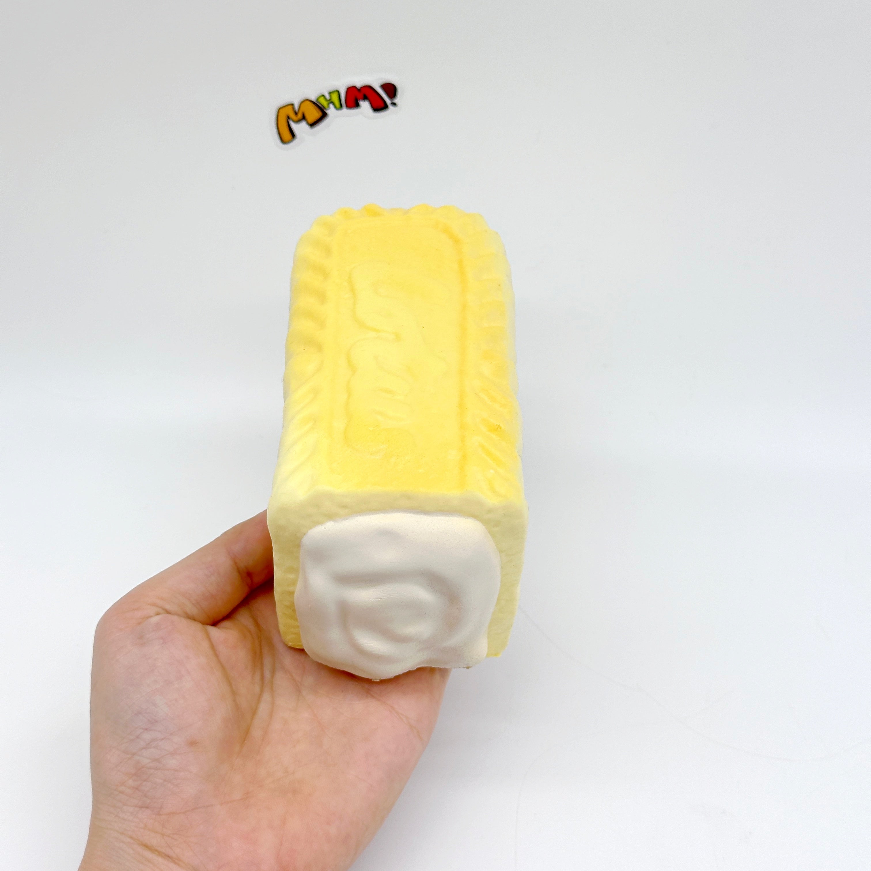 Thick Cream Filled Milk Biscuit Squishy | Snack Themed Slow Risin - cute squishy toy packaging display