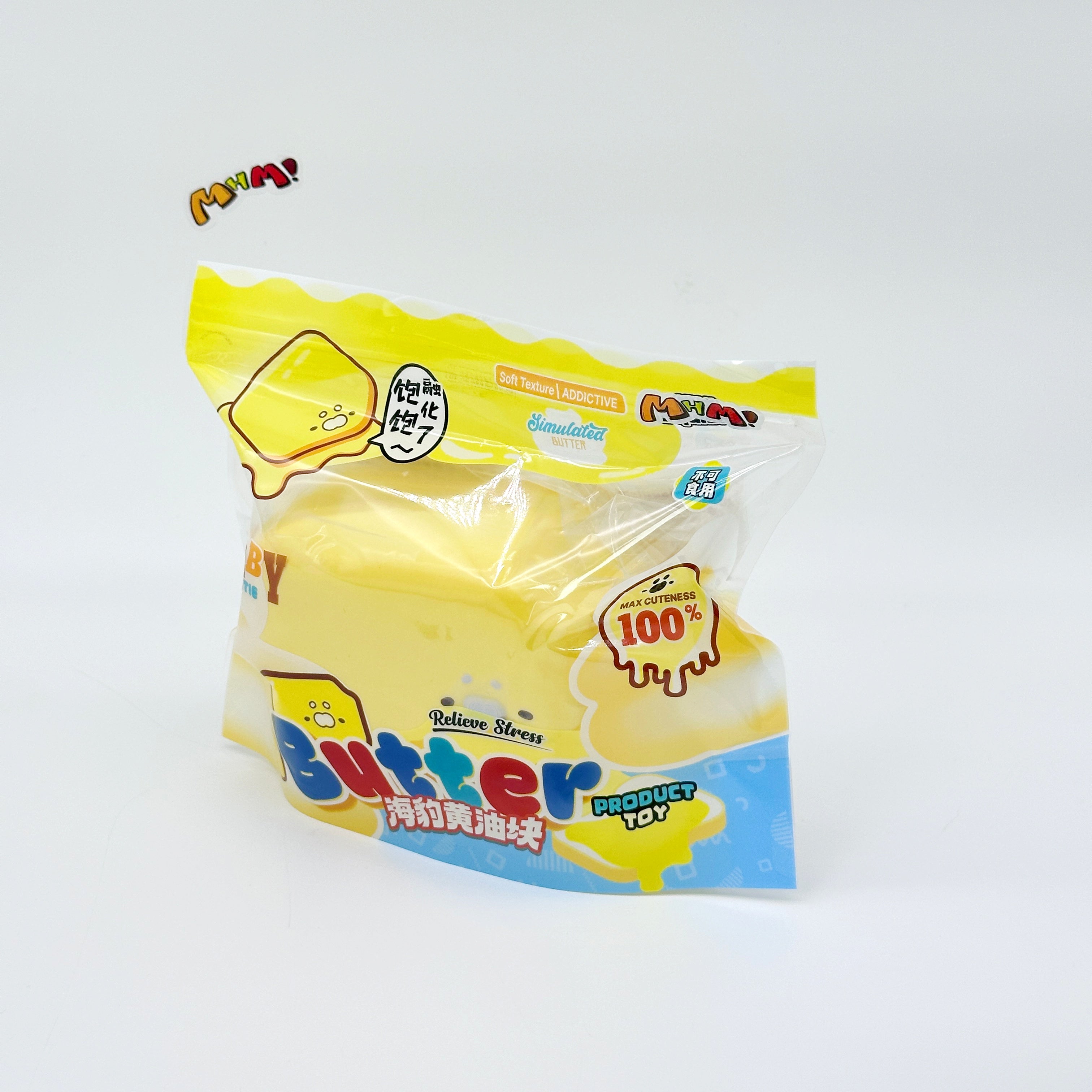 🧈 Seal Butter Block Squishy | Bakery Themed Slow Rising Stress Relief Toy