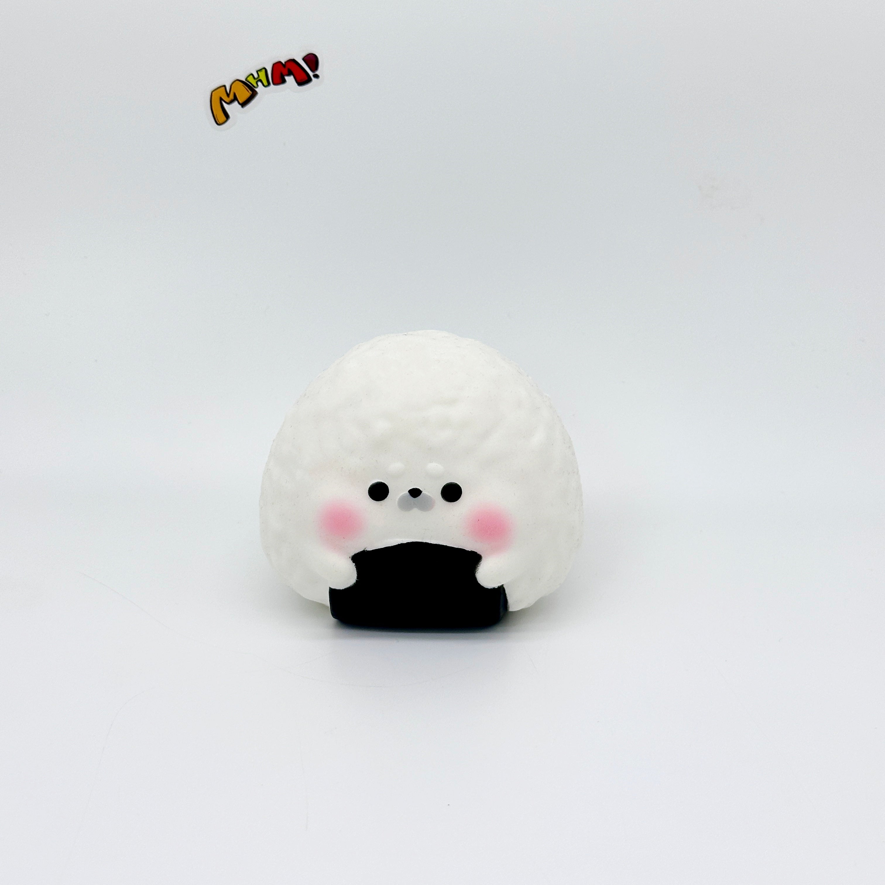 🍙 Seaweed Seal Onigiri Squishy | Japanese Food Themed Slow Rising Stress Relief Toy