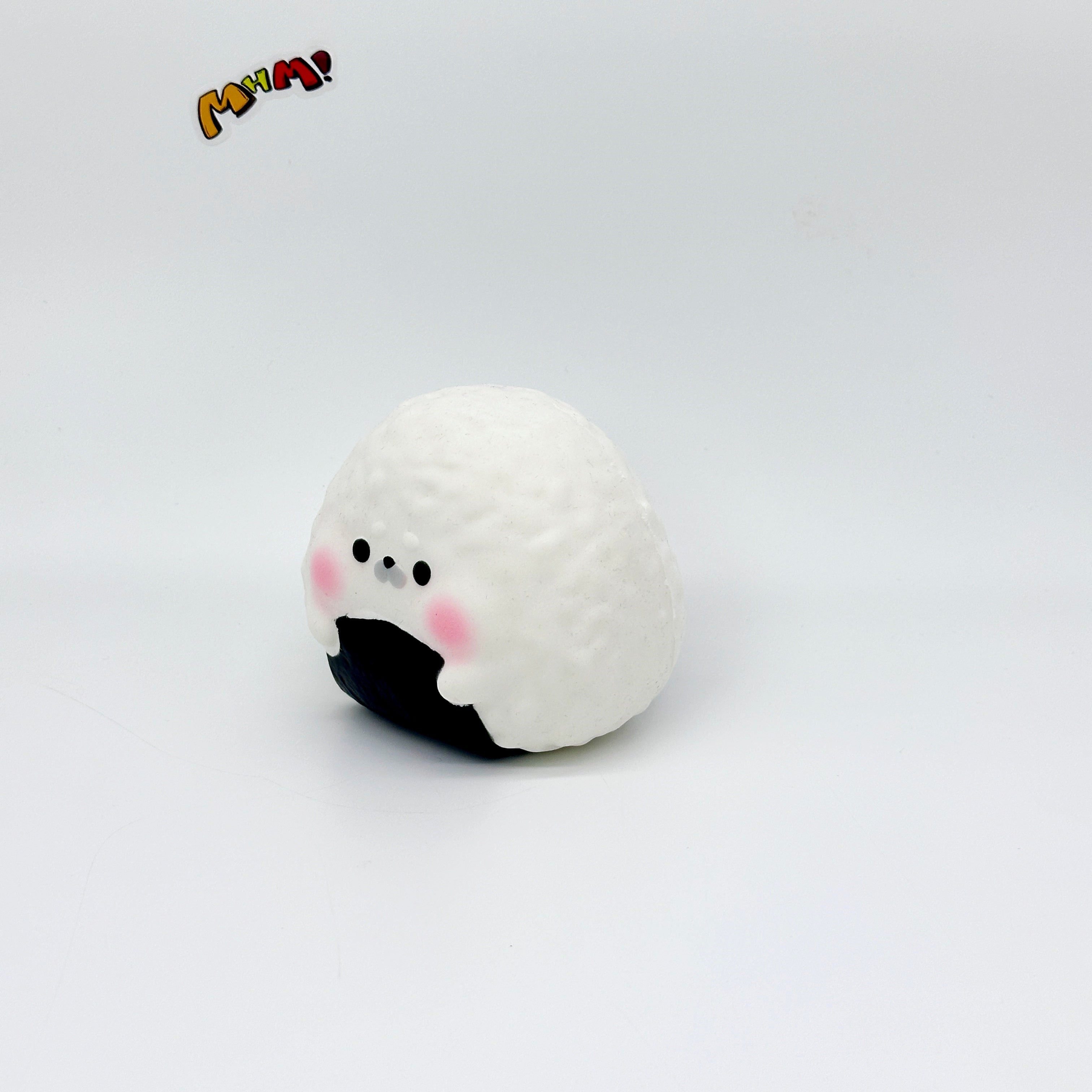🍙 Seaweed Seal Onigiri Squishy | Japanese Food Themed Slow Rising Stress Relief Toy