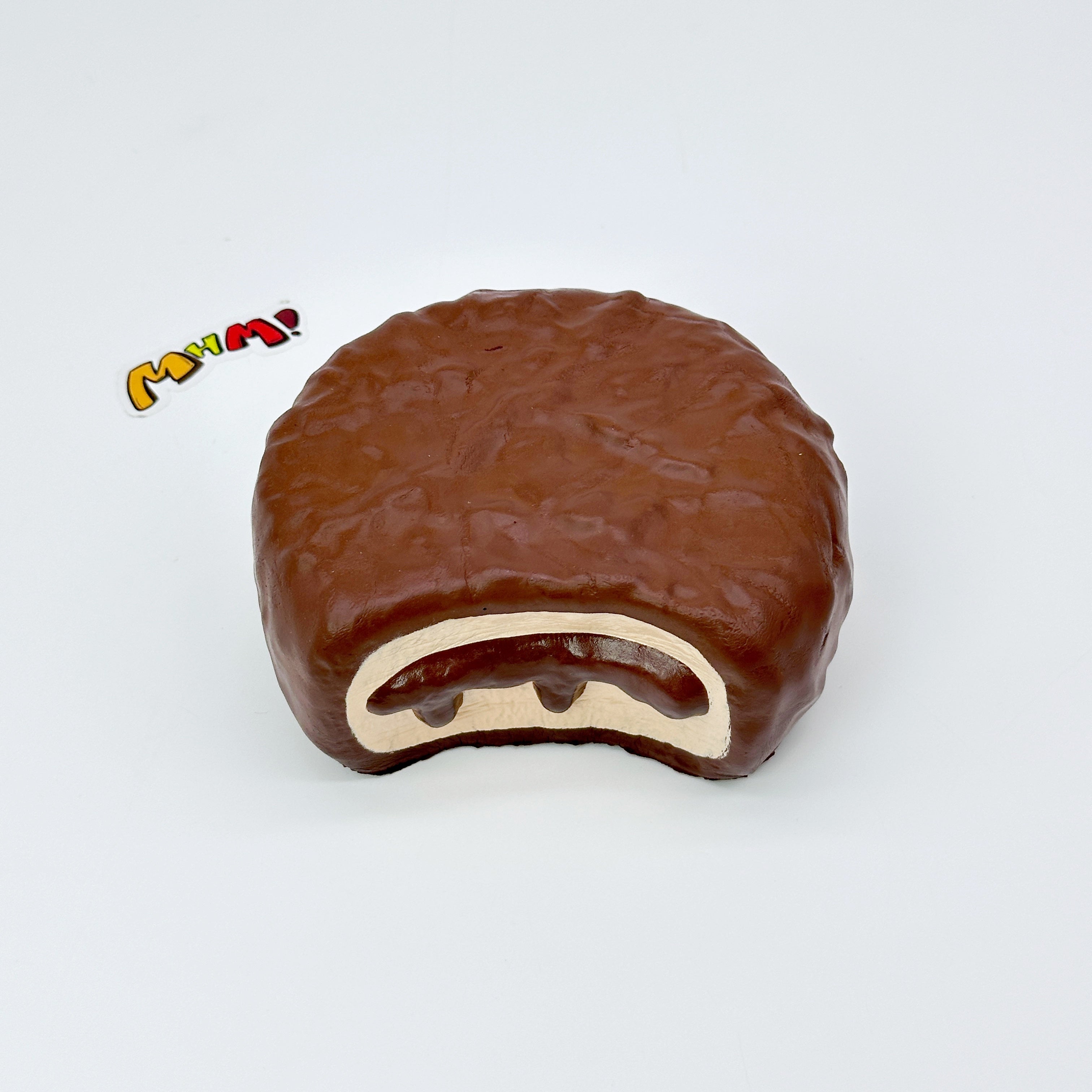 🍫 Crispy Raw Chocolate Pie Squishy | Snack Themed Slow Rising Stress Relief Toy