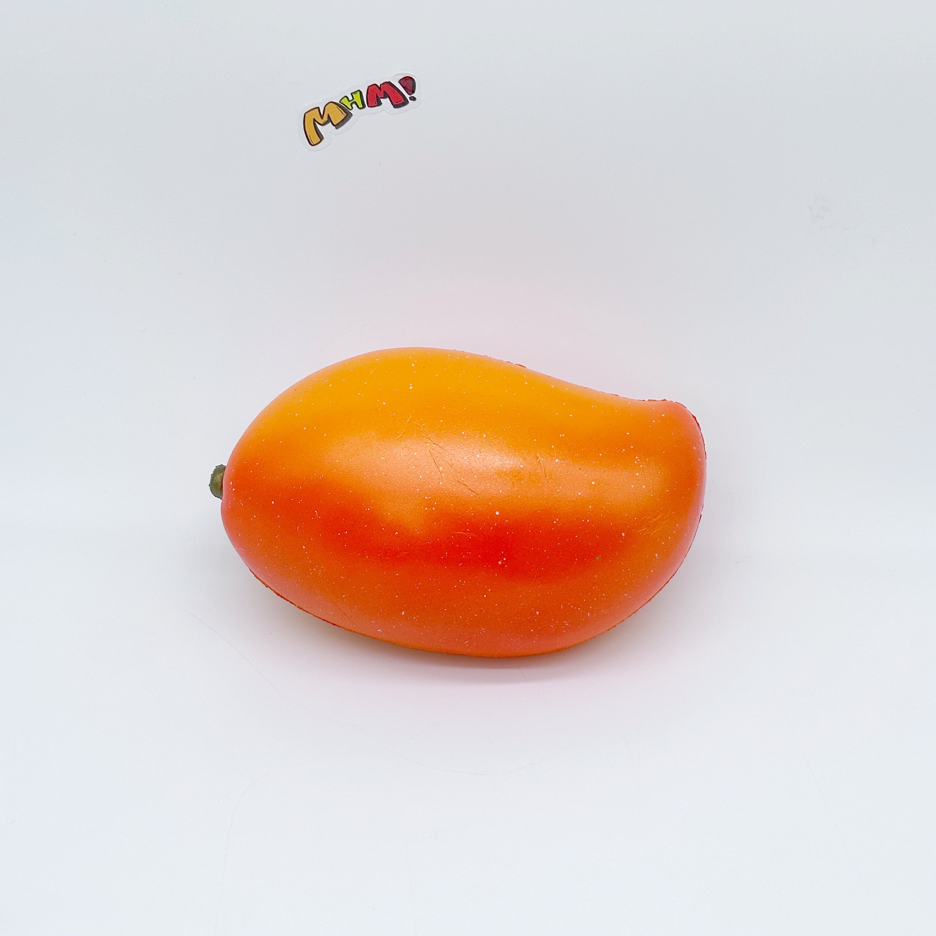 🥭 Squishy Grosse Mangue Tropicale | Jouet anti-stress à remontée lente sur le thème des fruits