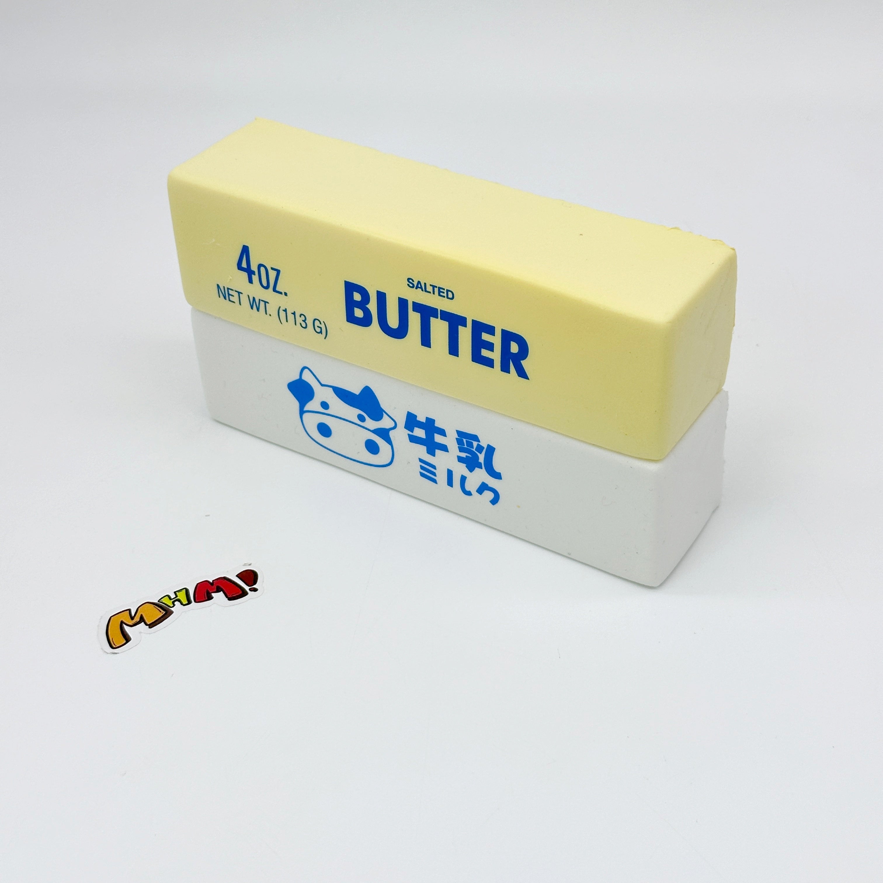 Tablettes de beurre et de lait