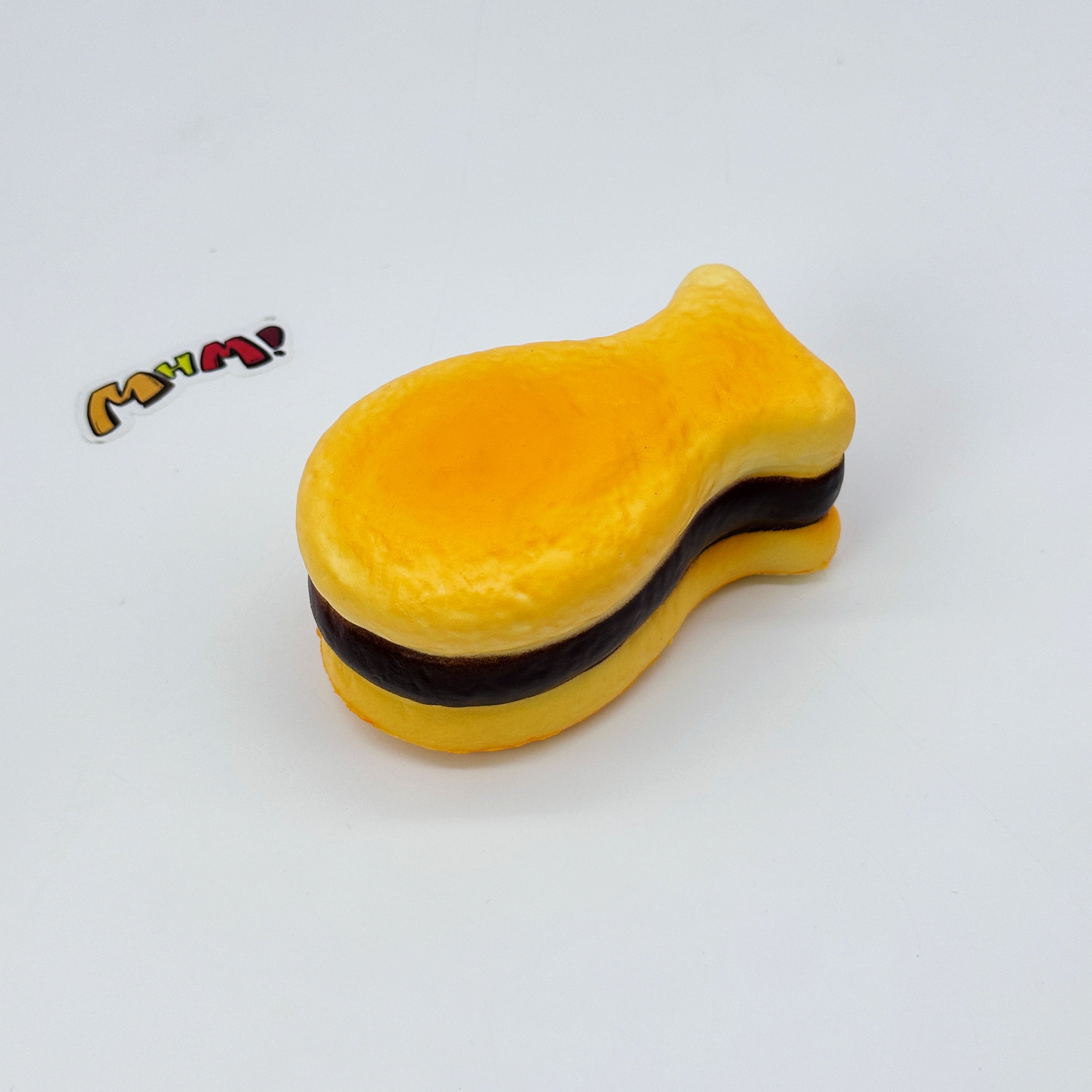 🐟 Chocolate Filling Fish Cake Squishy | Snack Themed Slow Rising Stress Relief Toy