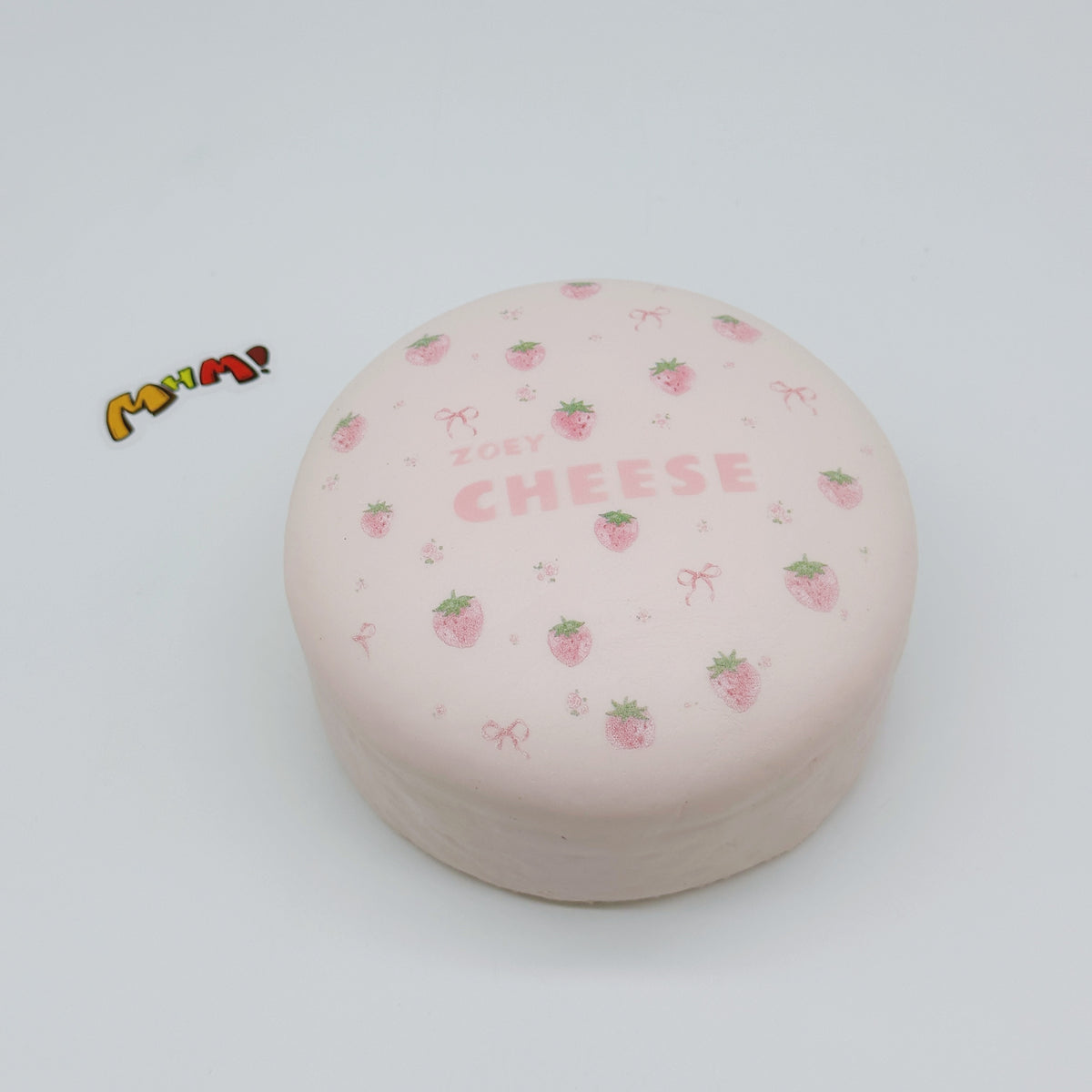 🍓 Strawberry Cheese Cake Squishy | Pink Cream Cheese Slow Rising Toy