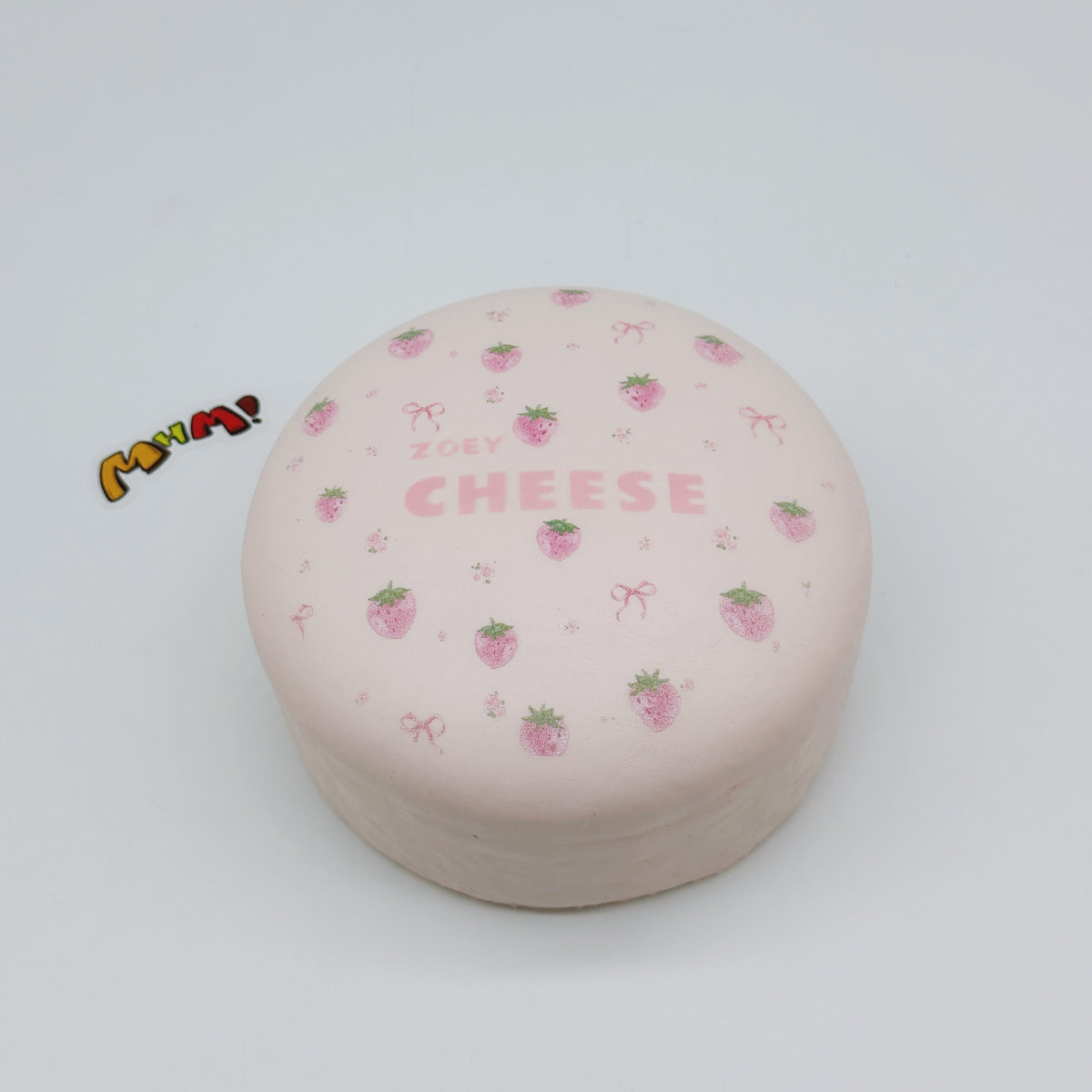 🍓 Strawberry Cheese Cake Squishy | Pink Cream Cheese Slow Rising Toy