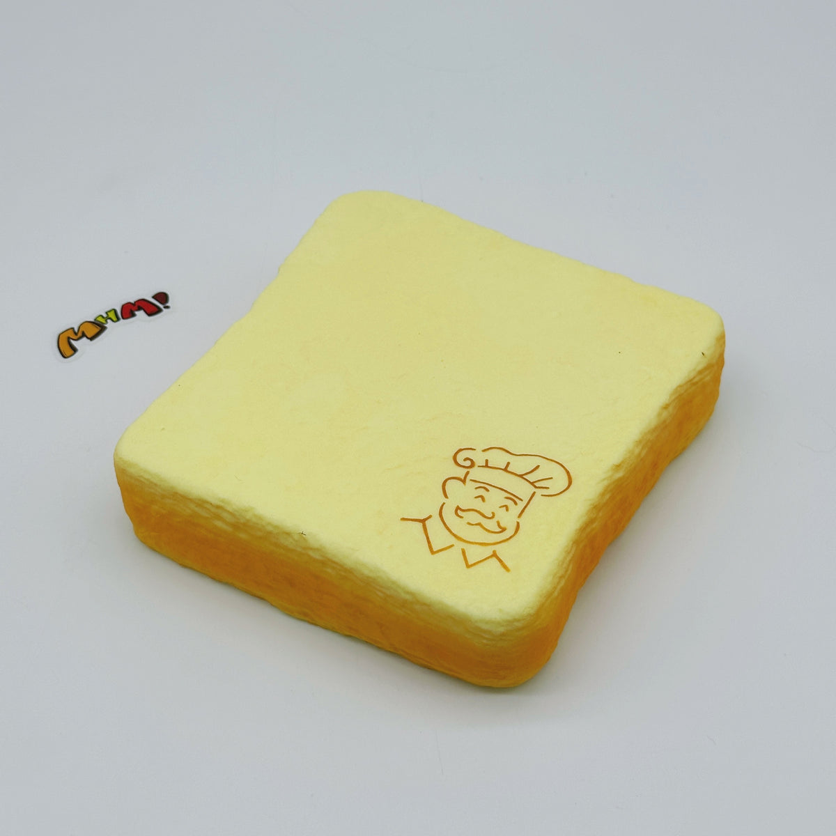 🍞 Grandpa Milk Toast Squishy | Chef Printed Bread Slow Rising Toy