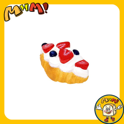 MHM Squishy Food Series Strawberries Songsong Sticky Hands Simulated Food Animal Personification Wet Soft Slow Rebound Stress Relieving Toy Adult Stress Relieving Toy Sensory Toy