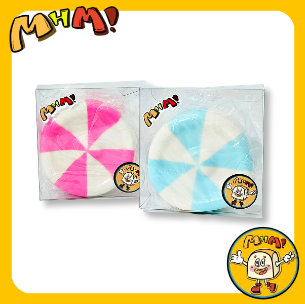 MHM Squeeze Series Hard Candy Set (Strawberry + Sea Salt) Slow rebound Simulates food sticky soft stress relief toys
