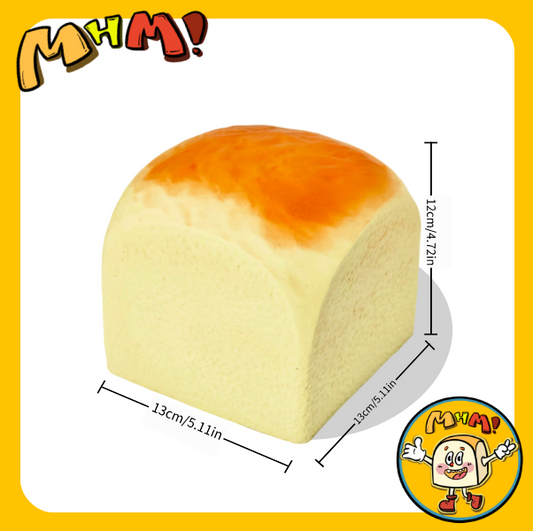 MHM Squishy Hawaiian Roll (Large) Slow Soft Toy, Taba Squishy, Stress Relief Toy