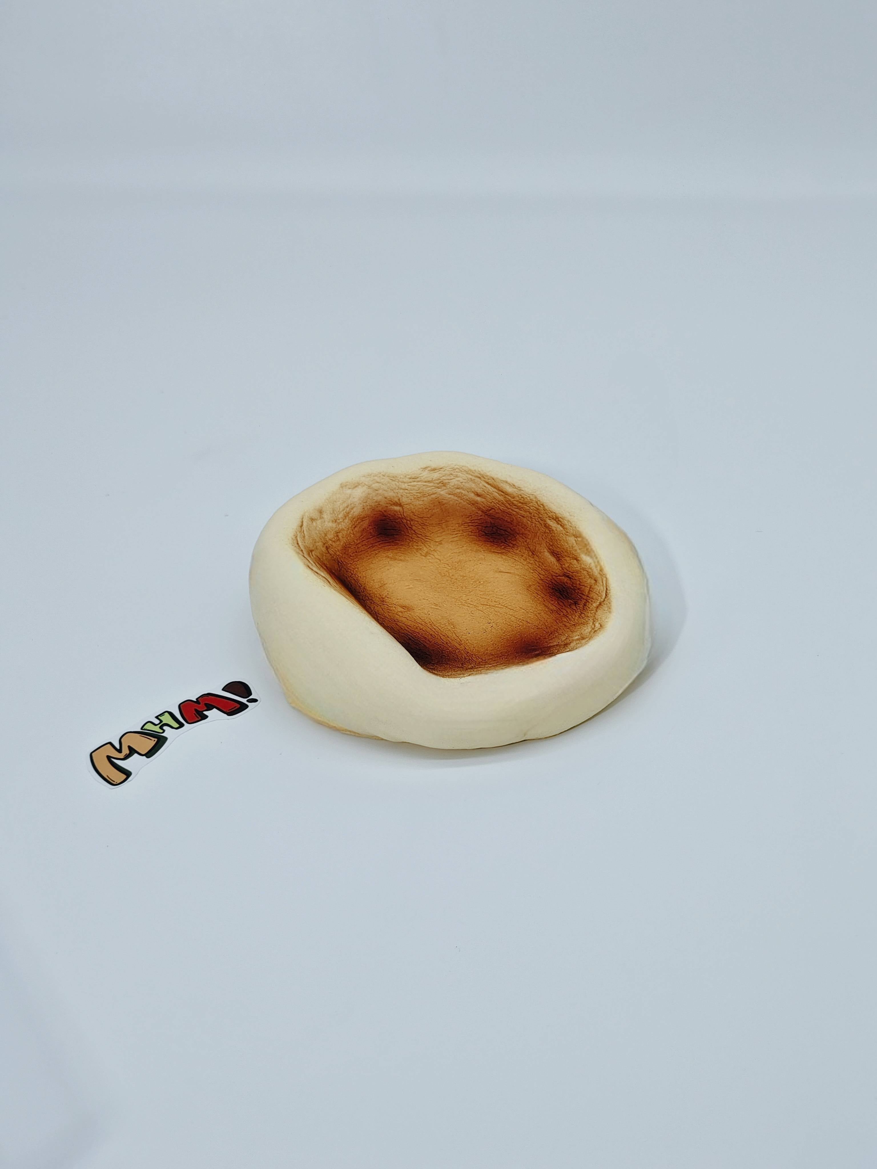 Basque Cheesecake Squishy | Dessert Themed Slow Rising Stress Rel - kawaii squishy toy close up