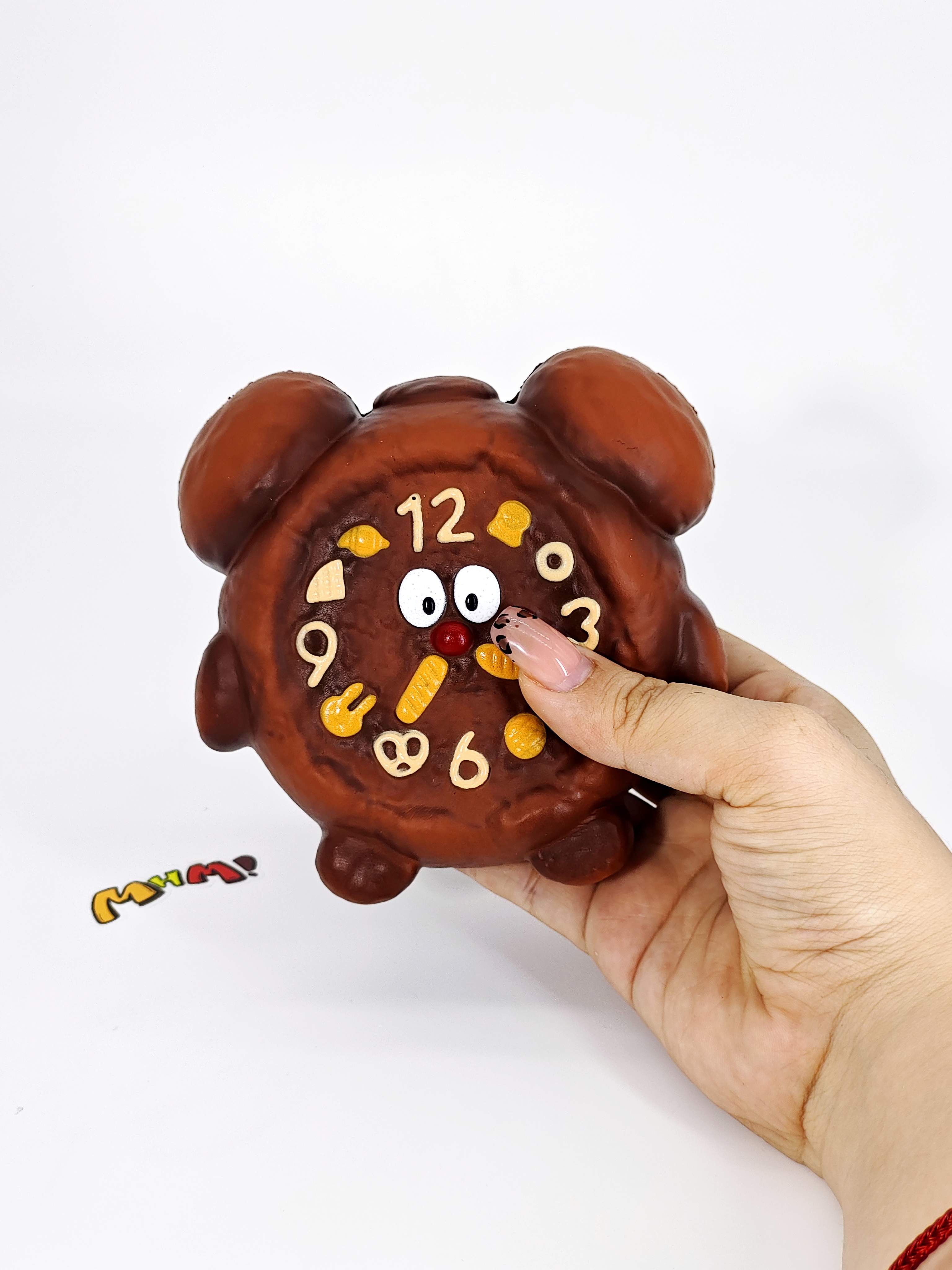 Chocolate Alarm Clock Squishy (Scented)