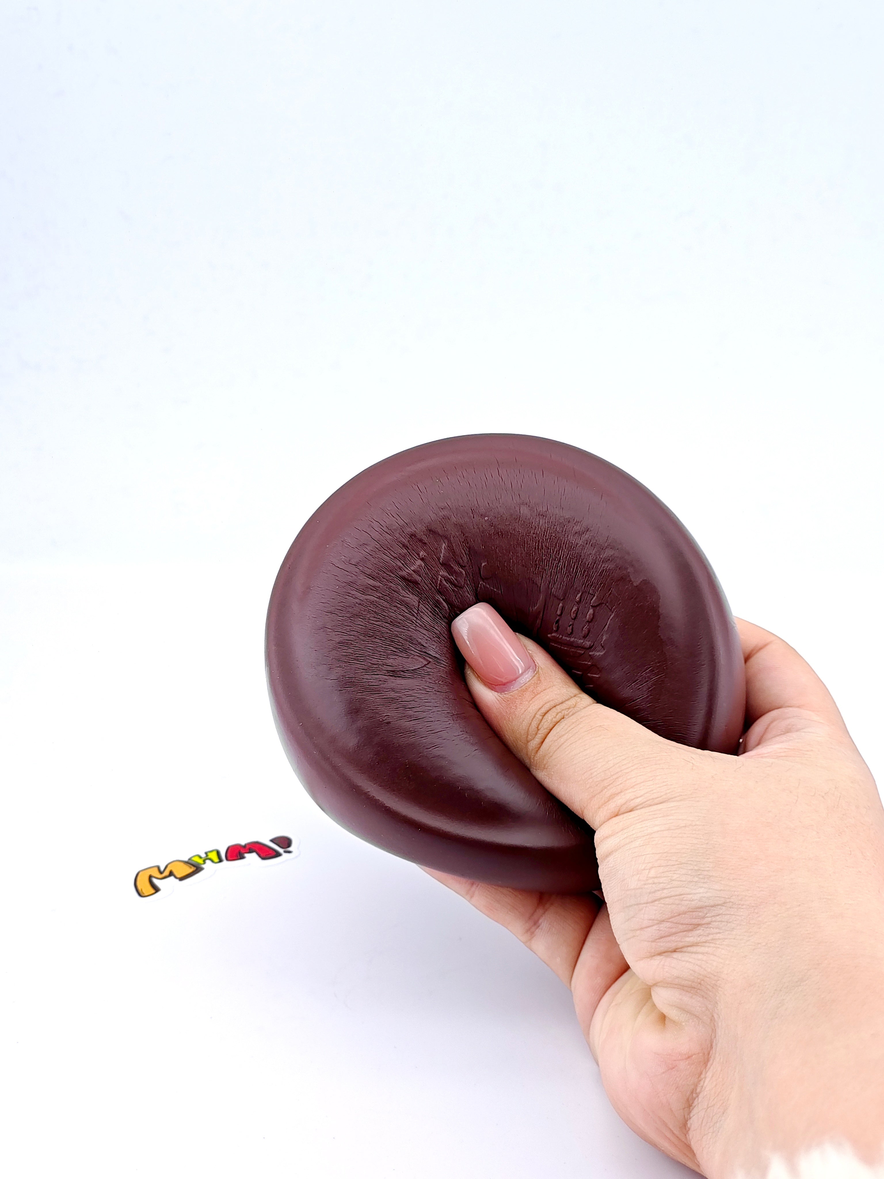 Chocolate Rich Gummy Squishy | Candy Themed Slow Rising Stress Re - soft slow rise fidget toy front view