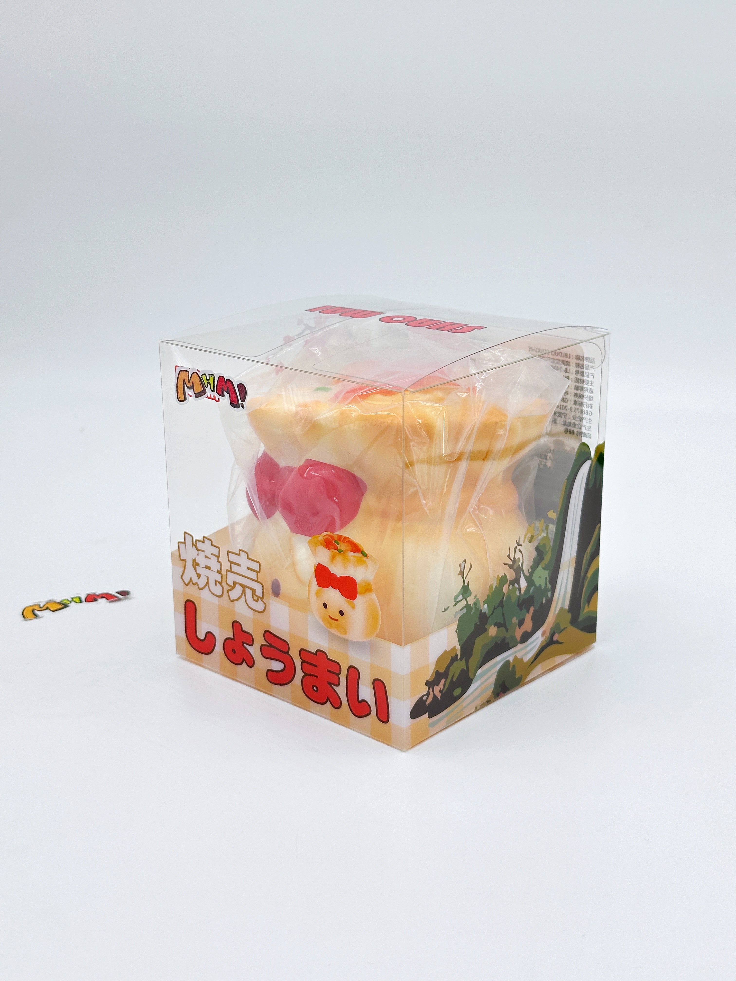 Adorable Shrimp Siu Mai Squishy Slow Rise, Ultra Soft! - cute squishy toy packaging display