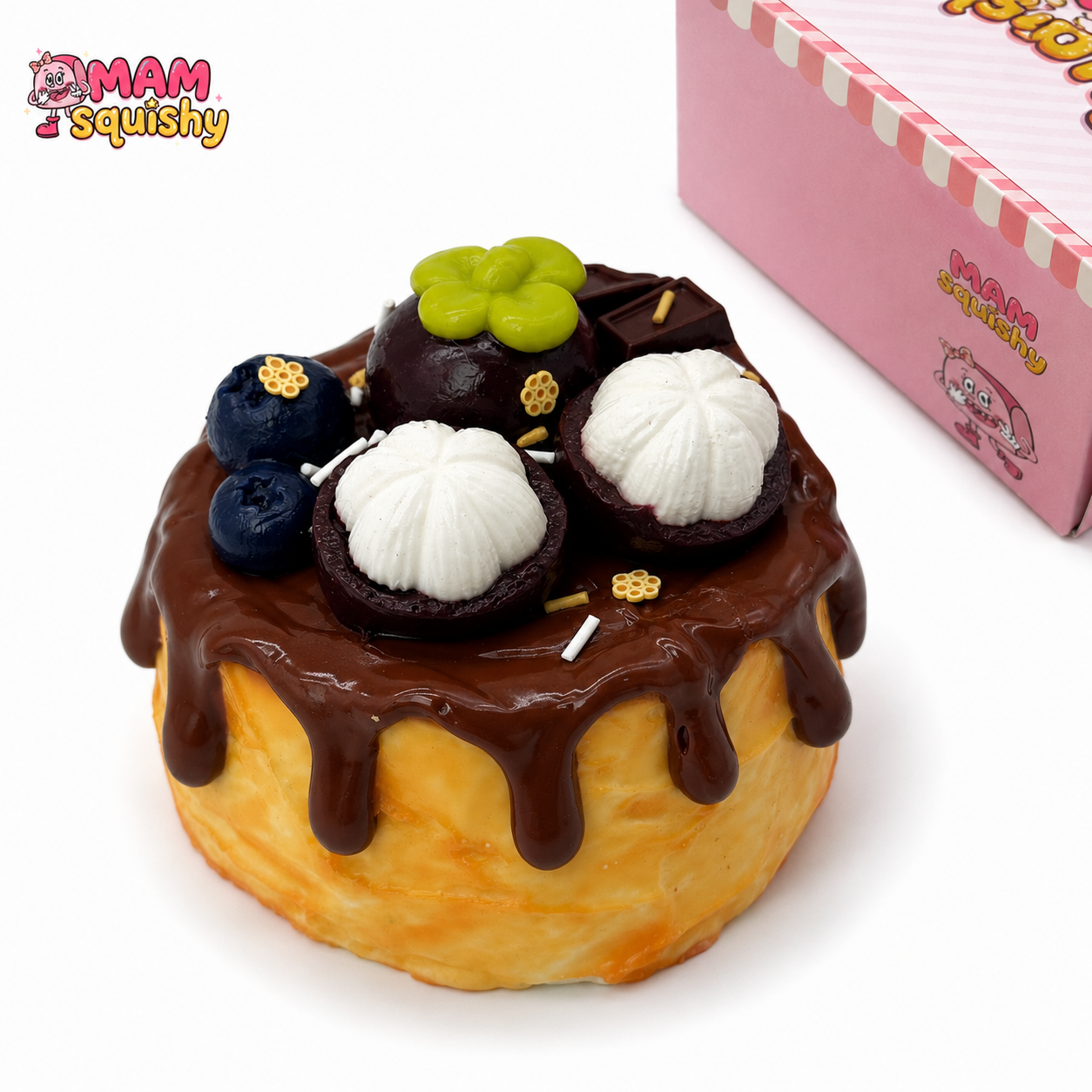 Blueberry Mangosteen Cake
