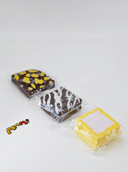 MHM Squishy Series Brownie Cookies Slow Rebound Simulated Food Sticky Hands Soft Decompression Toys