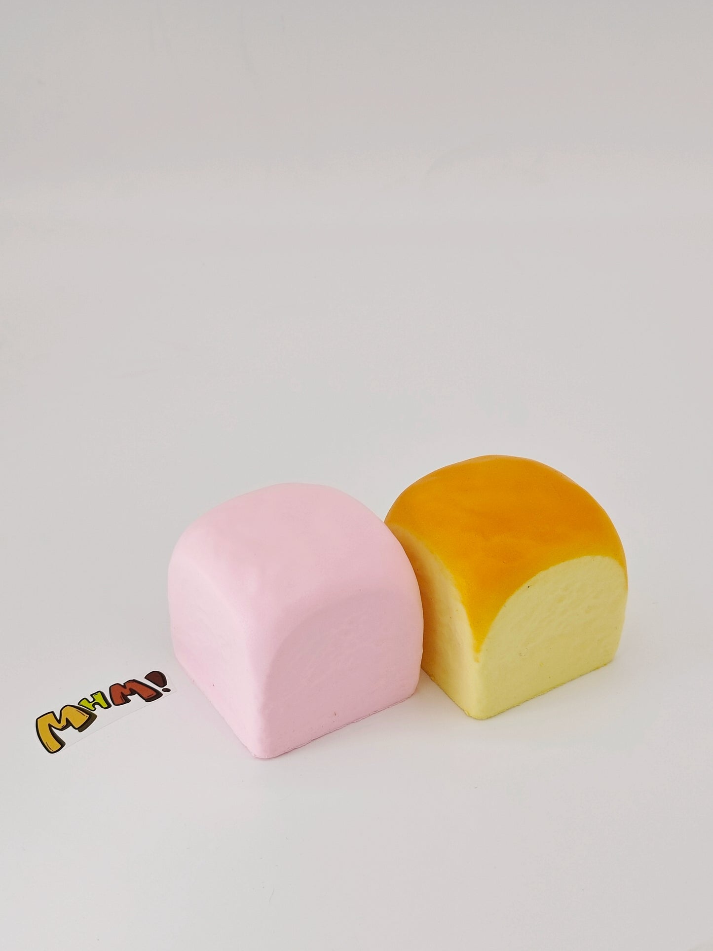 MHM Squishy Series Hawaiian Rolls Slow Rebound Soft Toys, Taba Squishy, Stress Relief Toy