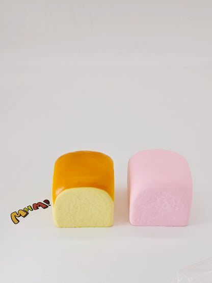 MHM Squishy Series Hawaiian Rolls Slow Rebound Soft Toys, Taba Squishy, Stress Relief Toy