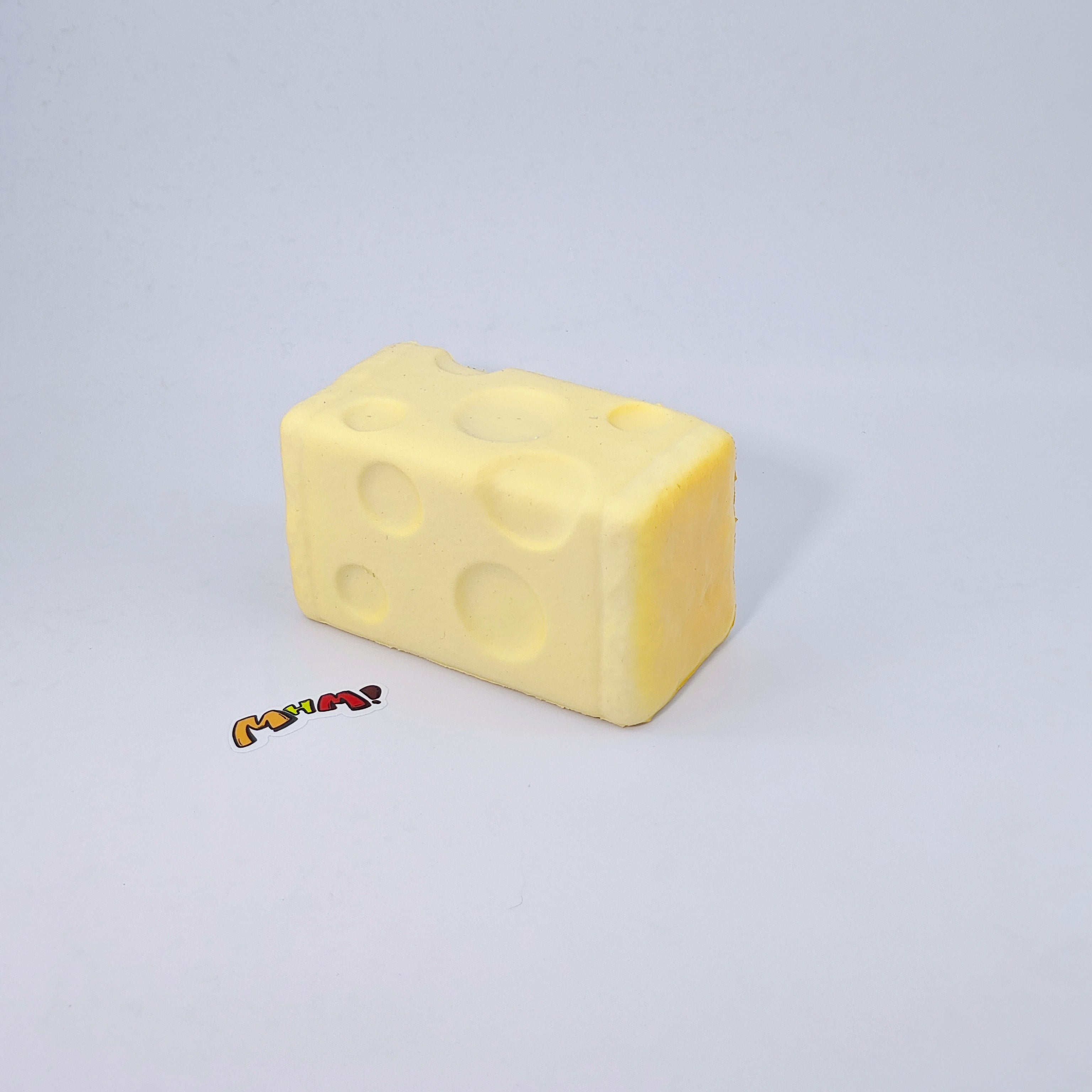 Cheese Toast Stick Squishy | 2 Styles Bakery Themed Slow Rising S - slow rising squeeze toy side angle view