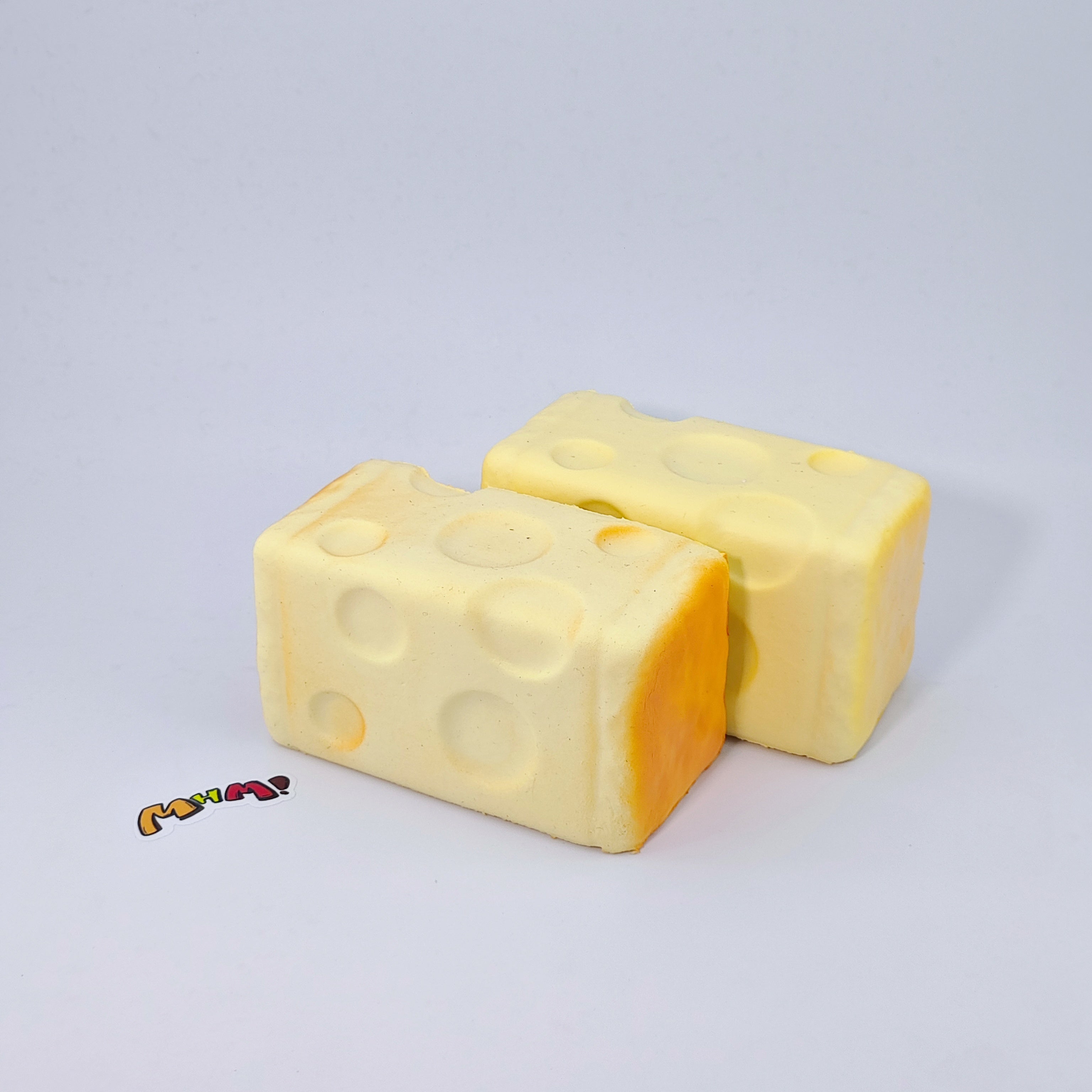 Cheese Toast Stick Squishy | 2 Styles Bakery Themed Slow Rising S - soft slow rise fidget toy front view
