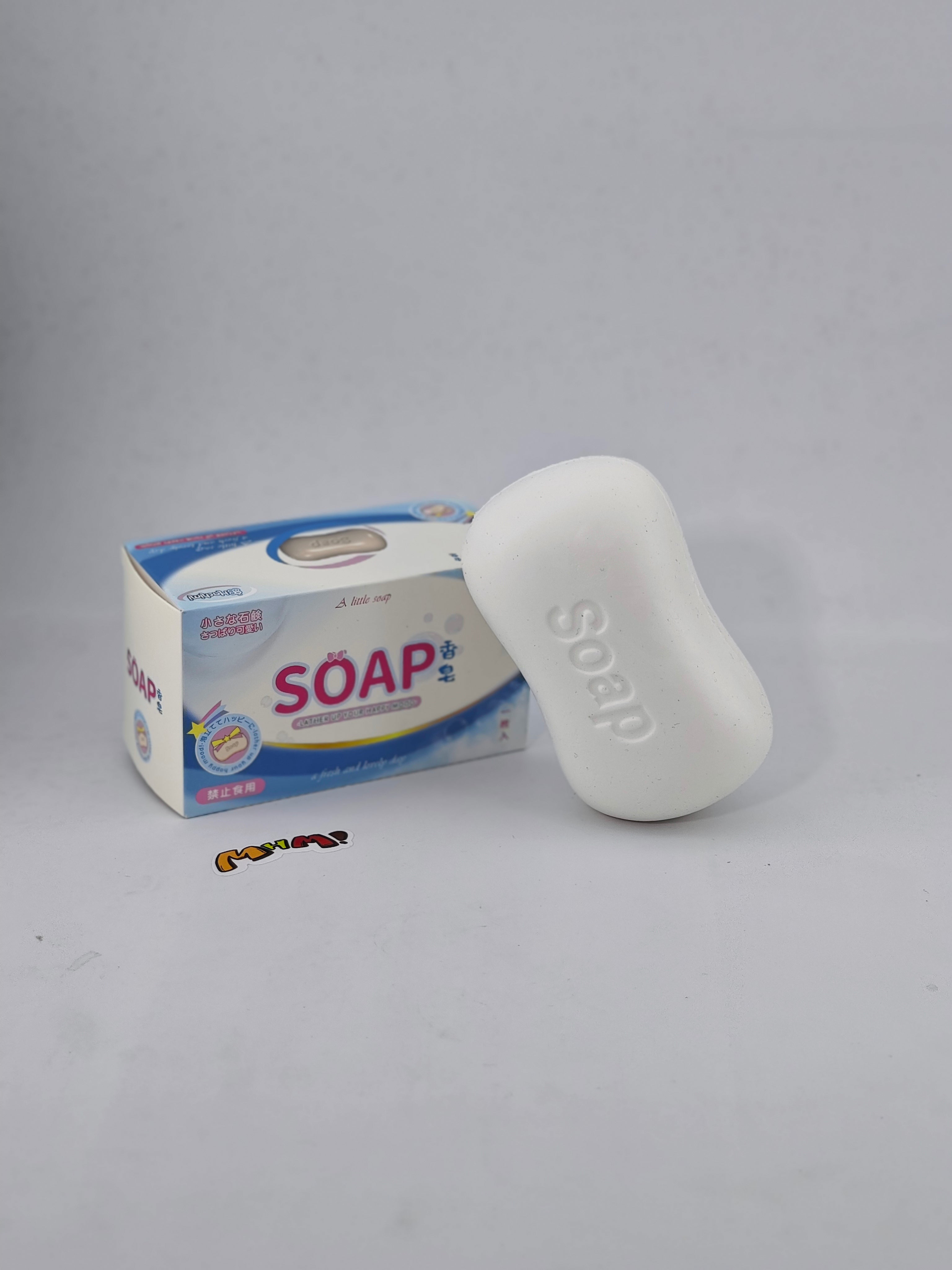 Soap Squishy | 2 Styles Daily Themed Slow Rising Stress Relief To - squishy toy size reference with hand