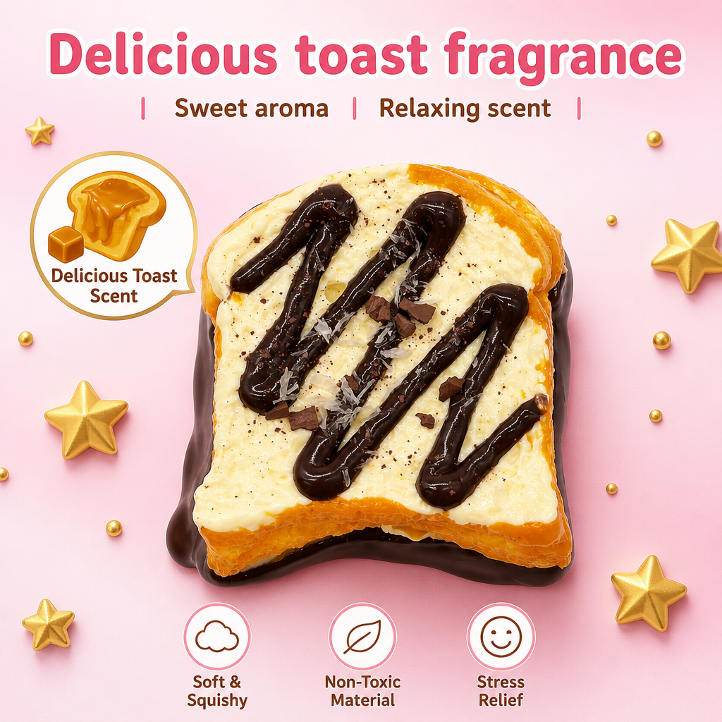 Chocolate Drizzle Toast