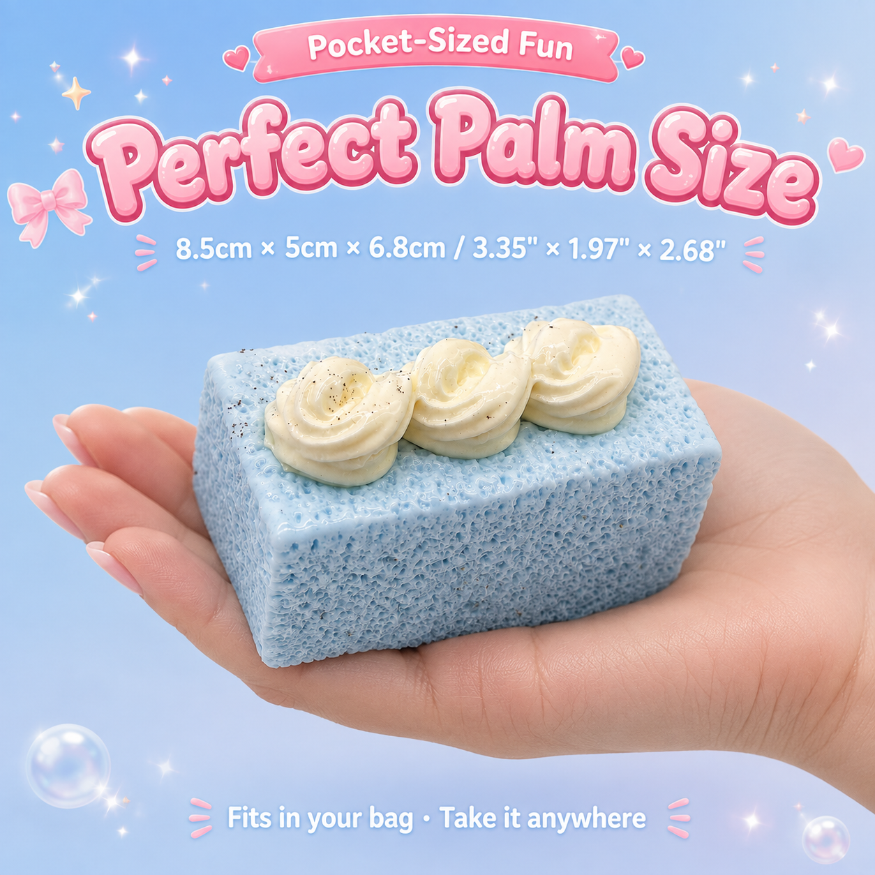 Blue Fluffy Toast